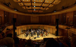 LSCO Orchestra standing ovation at Weber Music Hall