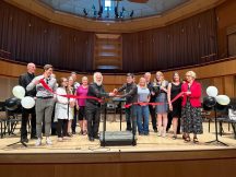 The Lake Superior Chamber Orchestra (LSCO) hosted a special ribbon cutting ceremony in partnership with the Duluth Area Chamber of Commerce on July 25, at Weber Music Hall, University of Minnesota-Duluth.